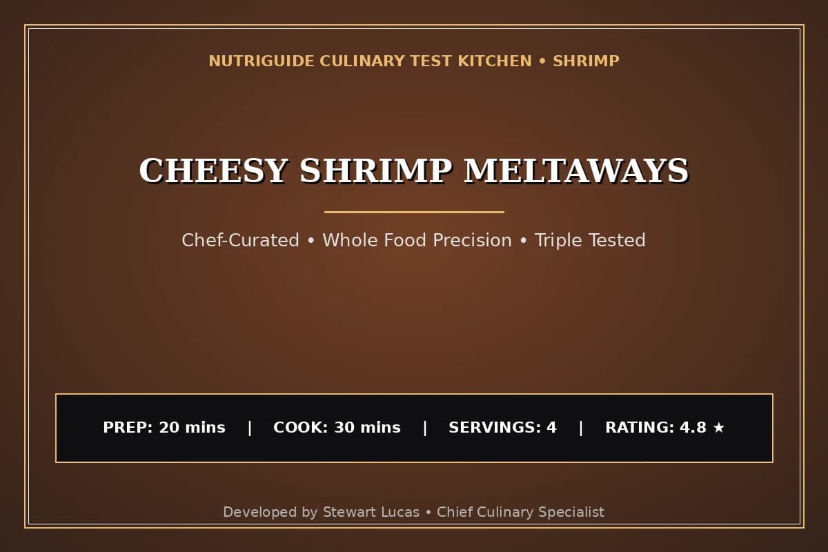 Cheesy Shrimp Meltaways