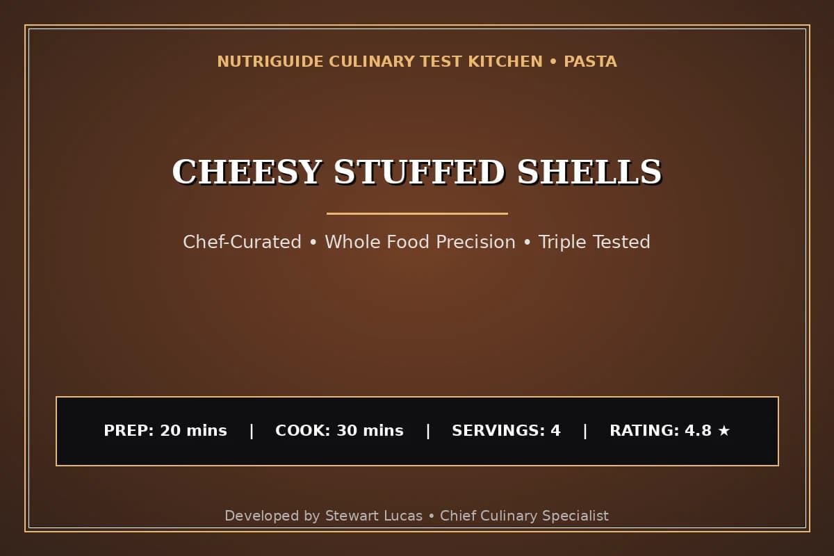 Cheesy Stuffed Shells