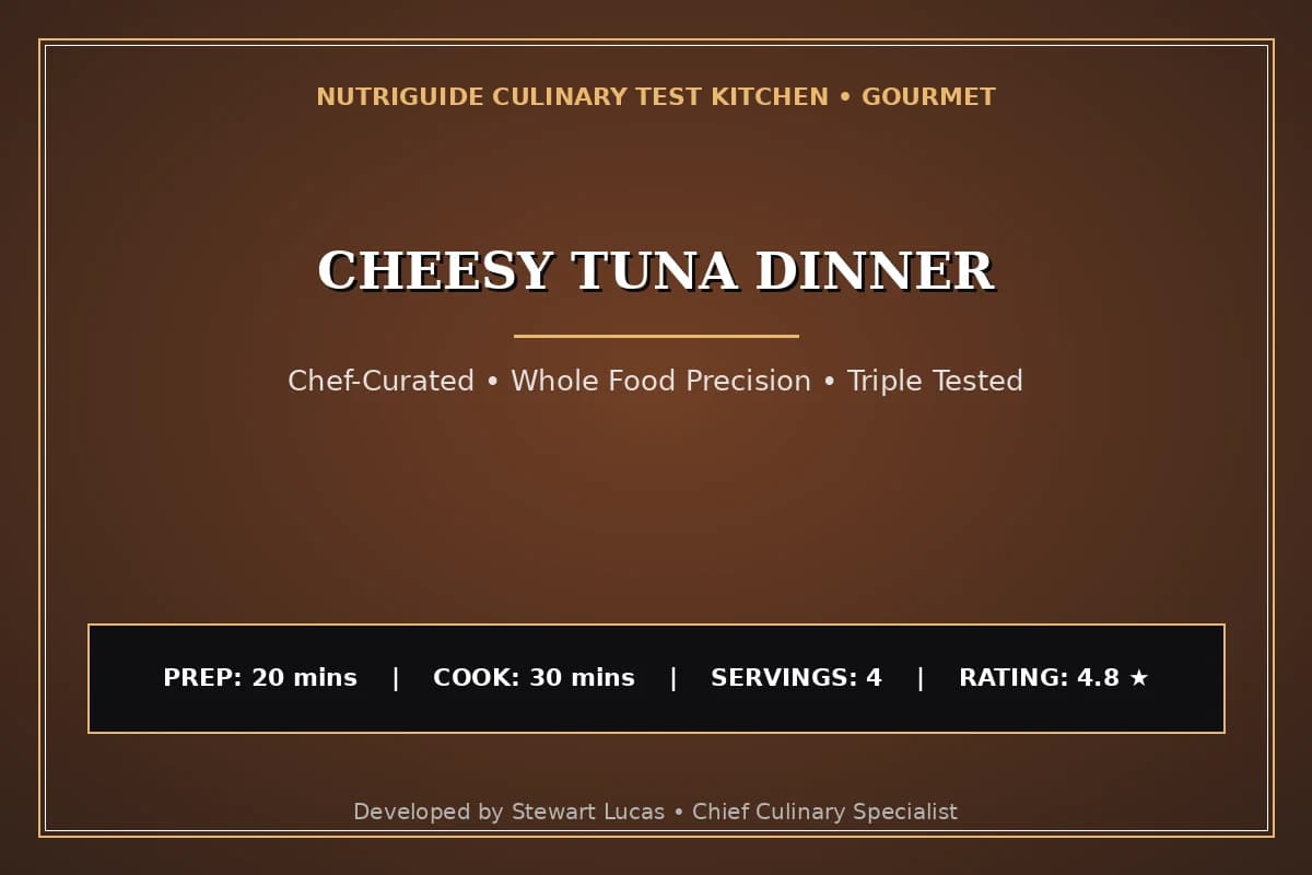 Cheesy Tuna Dinner