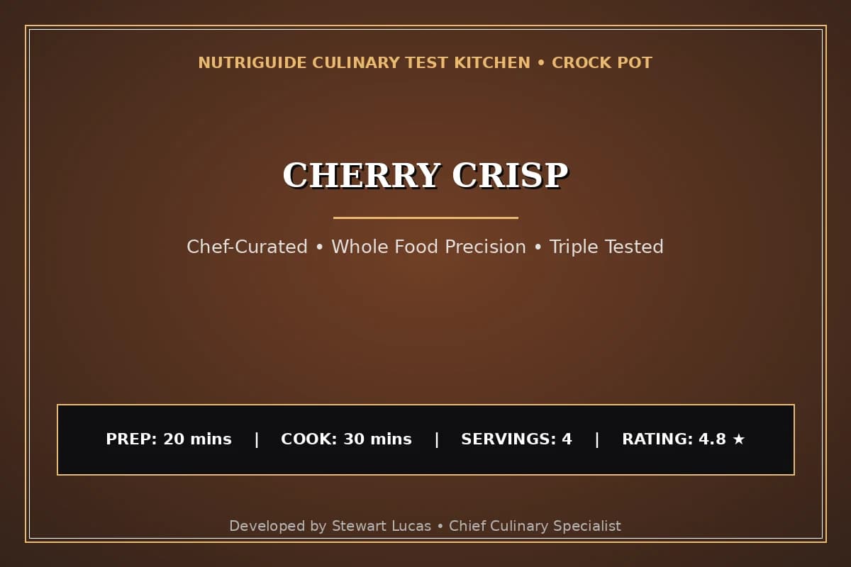 Cherry Crisp