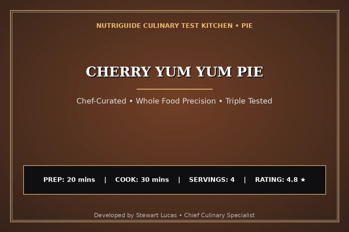 Cherry Yum Yum Pie