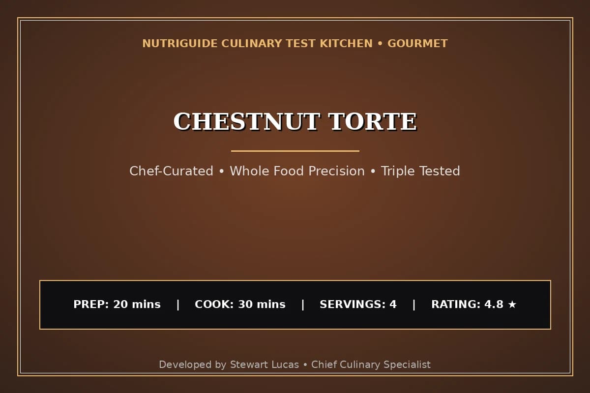Chestnut Torte