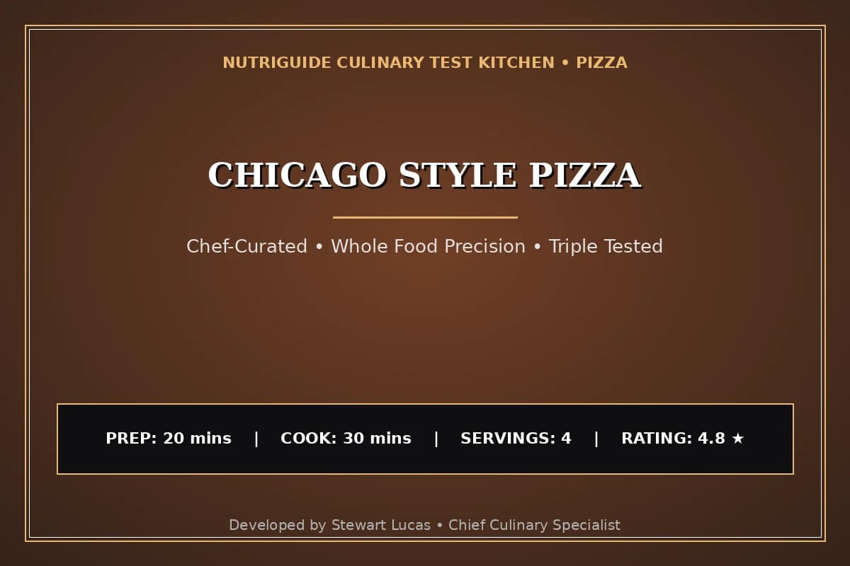 Chicago Style Pizza