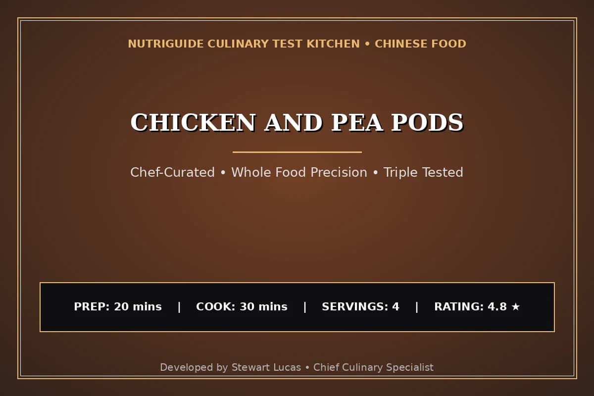 Chicken And Pea Pods