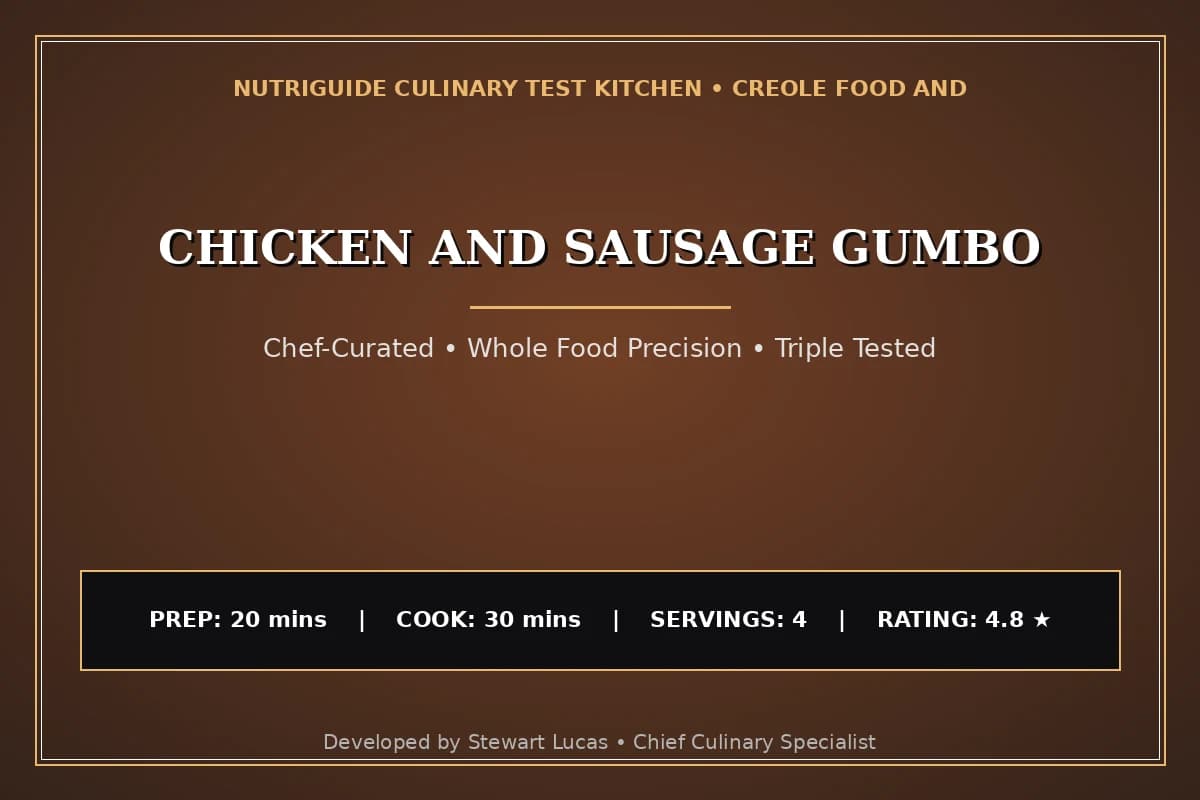 Chicken And Sausage Gumbo