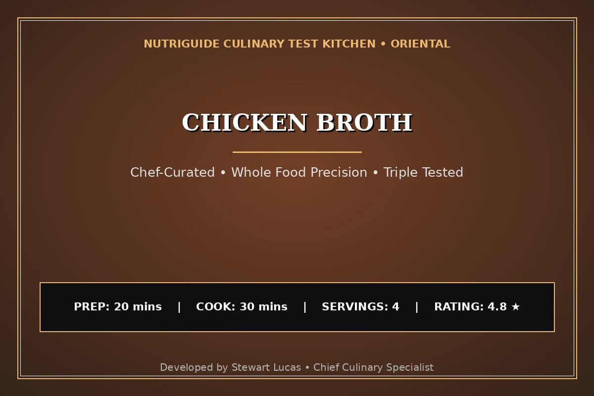 Chicken Broth
