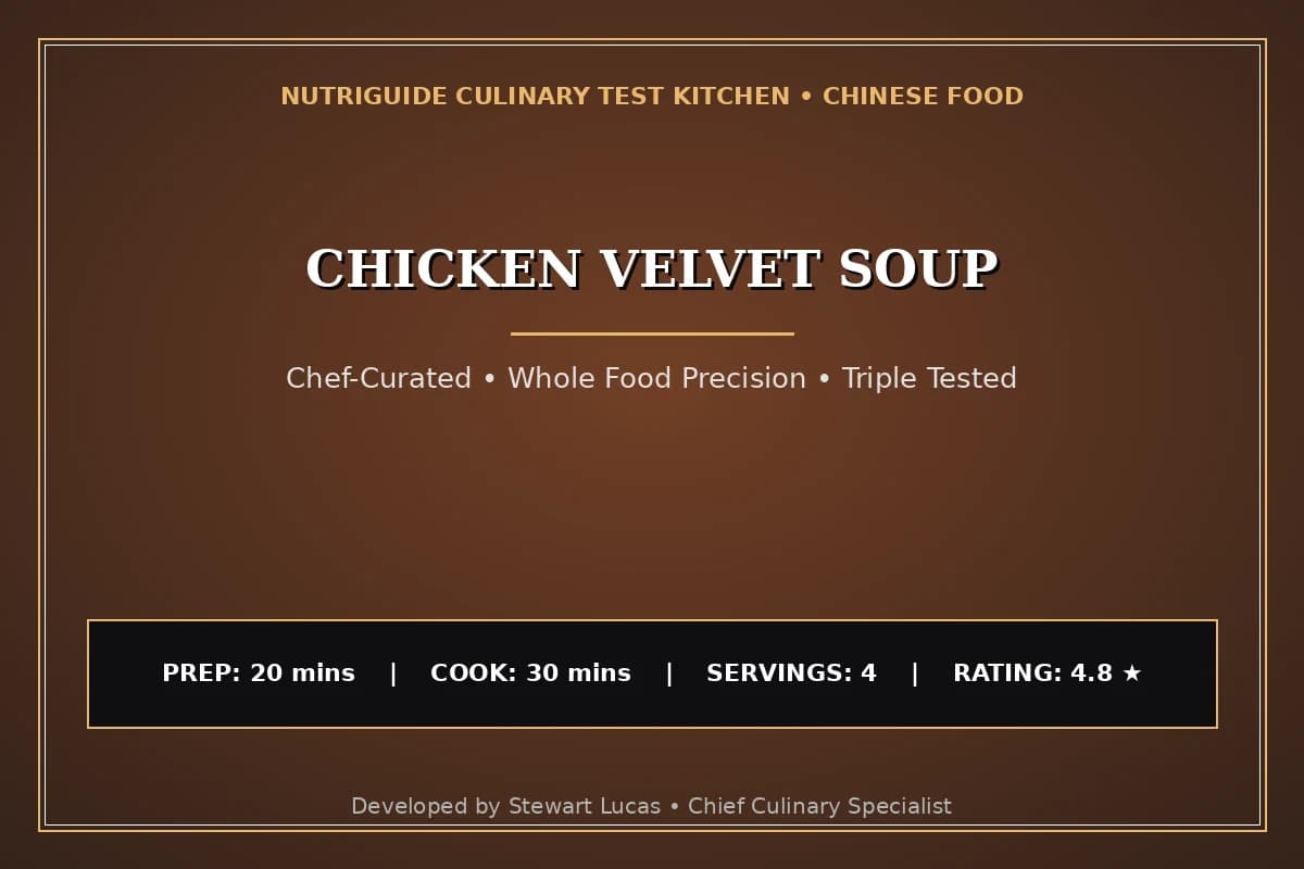 Chicken Velvet Soup