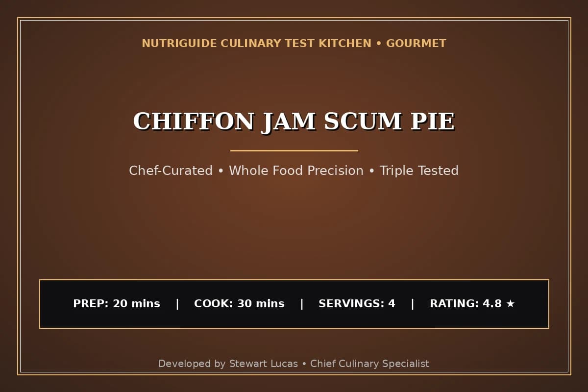 Chiffon Jam Scum Pie