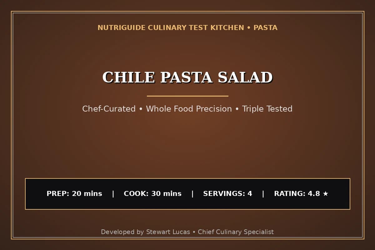 Chile Pasta Salad