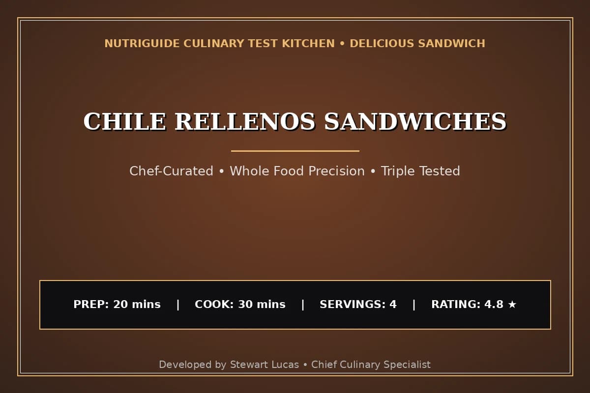 Chile Rellenos Sandwiches