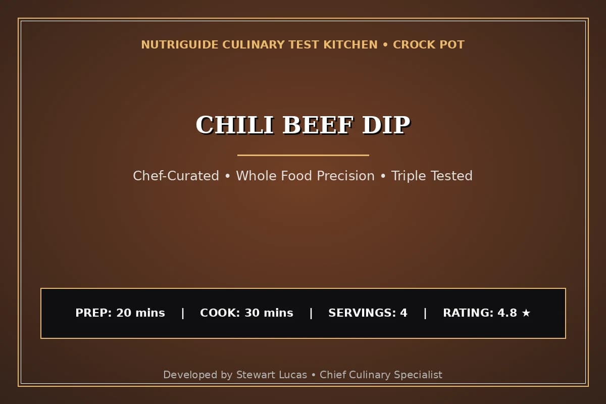 Chili Beef Dip