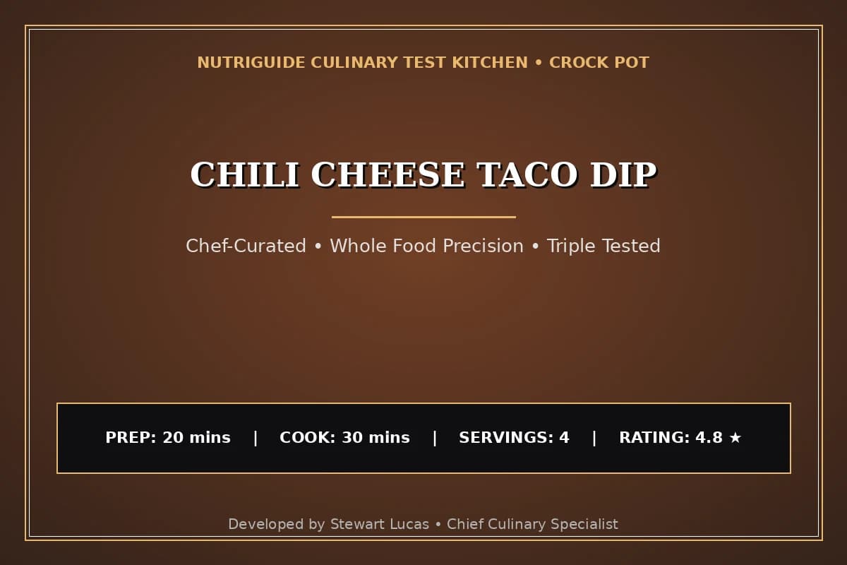 Chili Cheese Taco Dip