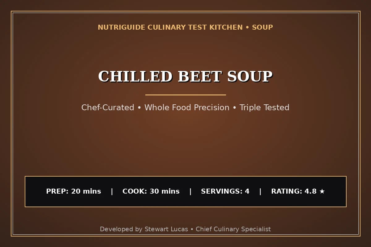 Chilled Beet Soup