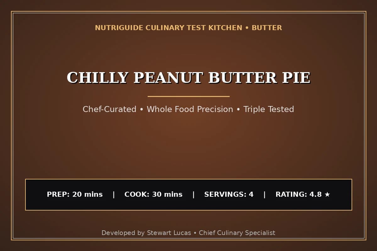 Chilly Peanut Butter Pie