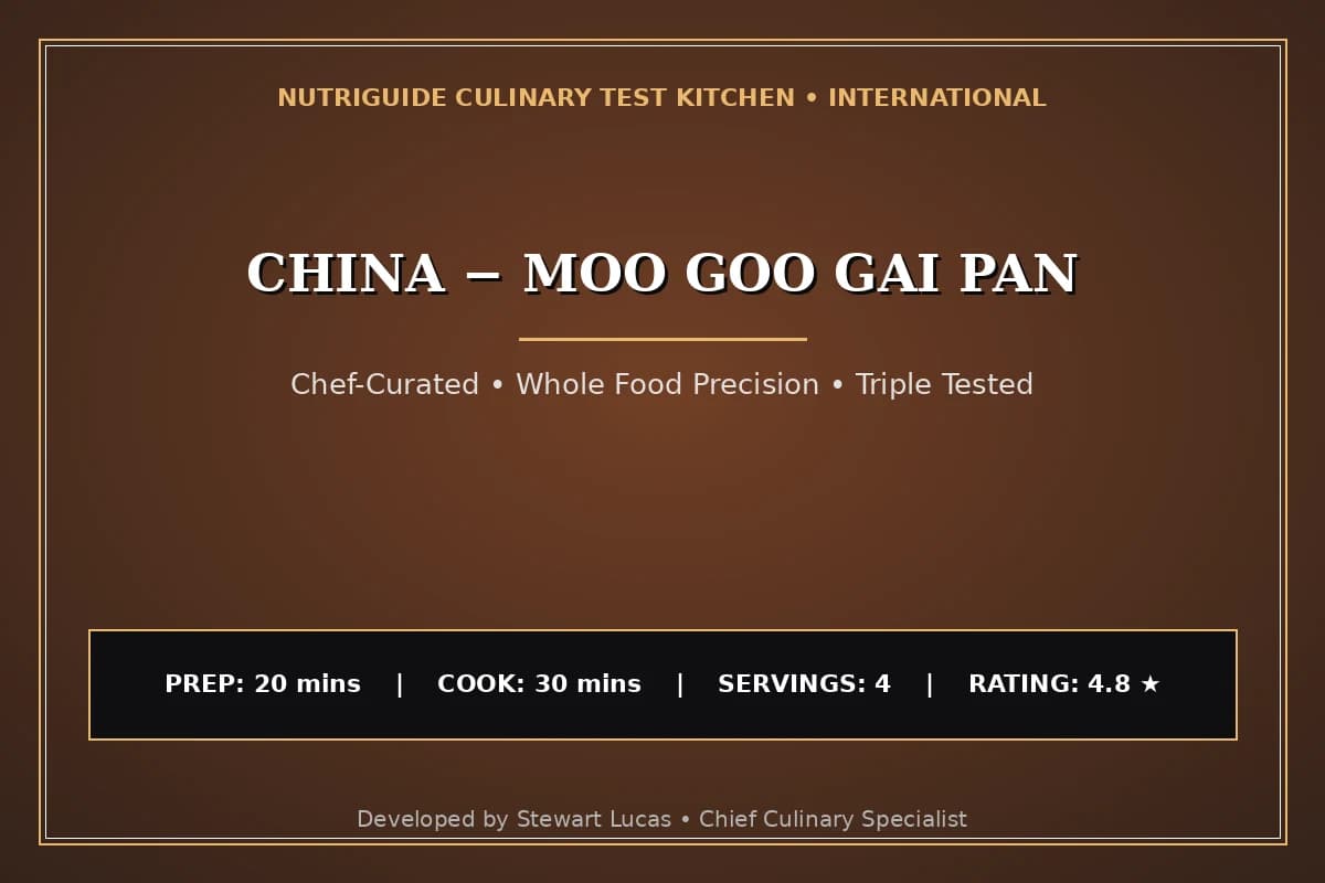 China − Moo Goo Gai Pan