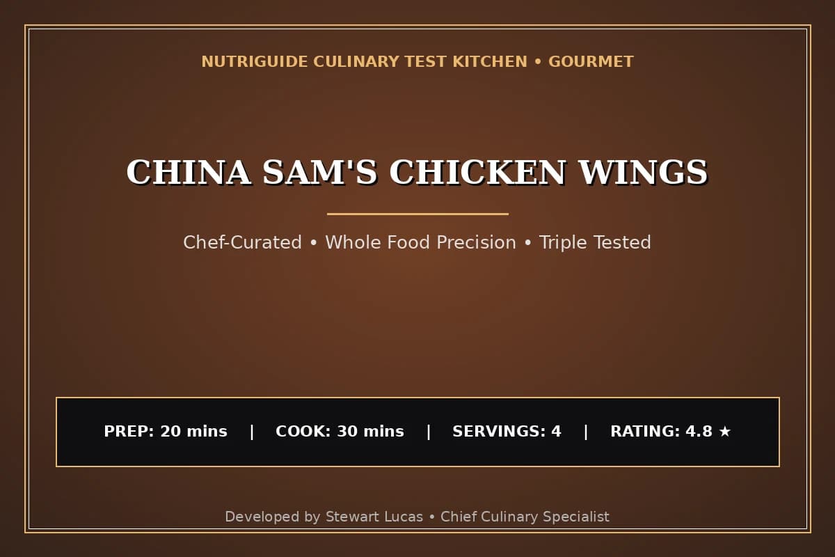 China Sam'S Chicken Wings