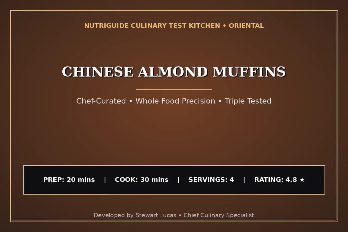 Chinese Almond Muffins