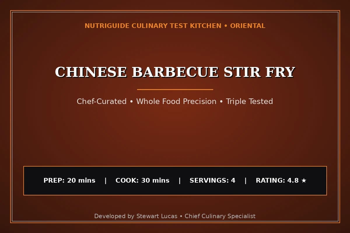 Chinese Barbecue Stir Fry