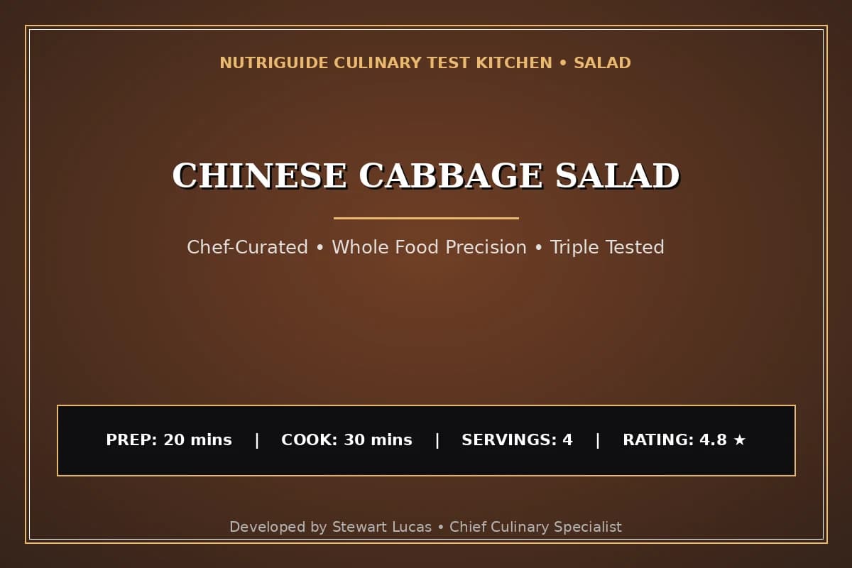Chinese Cabbage Salad