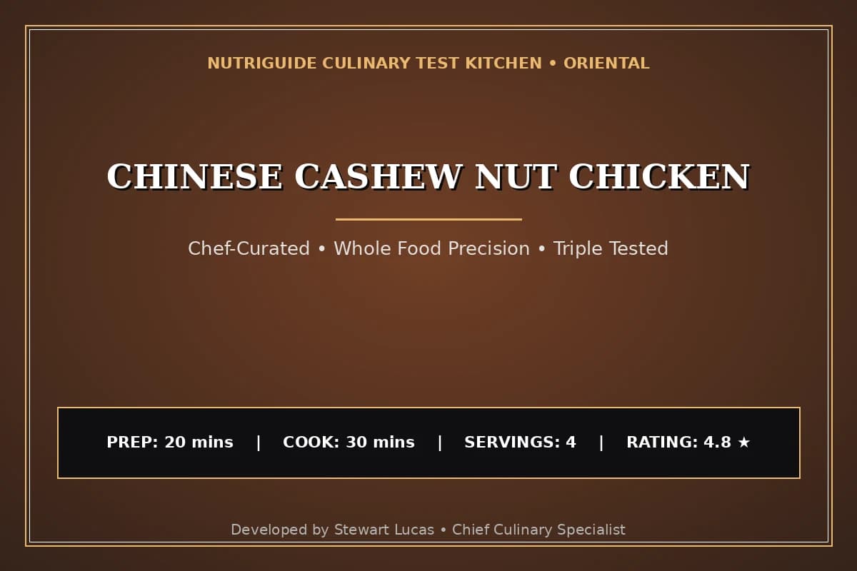 Chinese Cashew Nut Chicken
