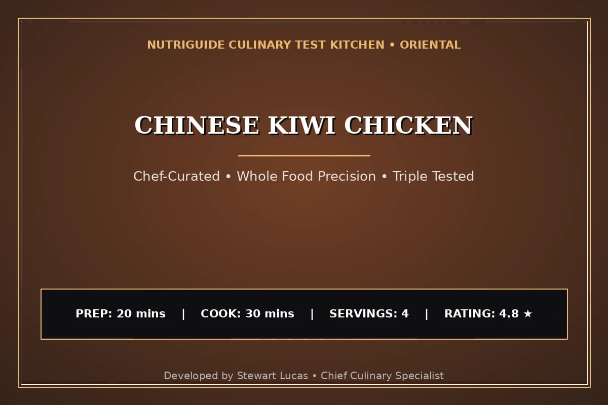 Chinese Kiwi Chicken