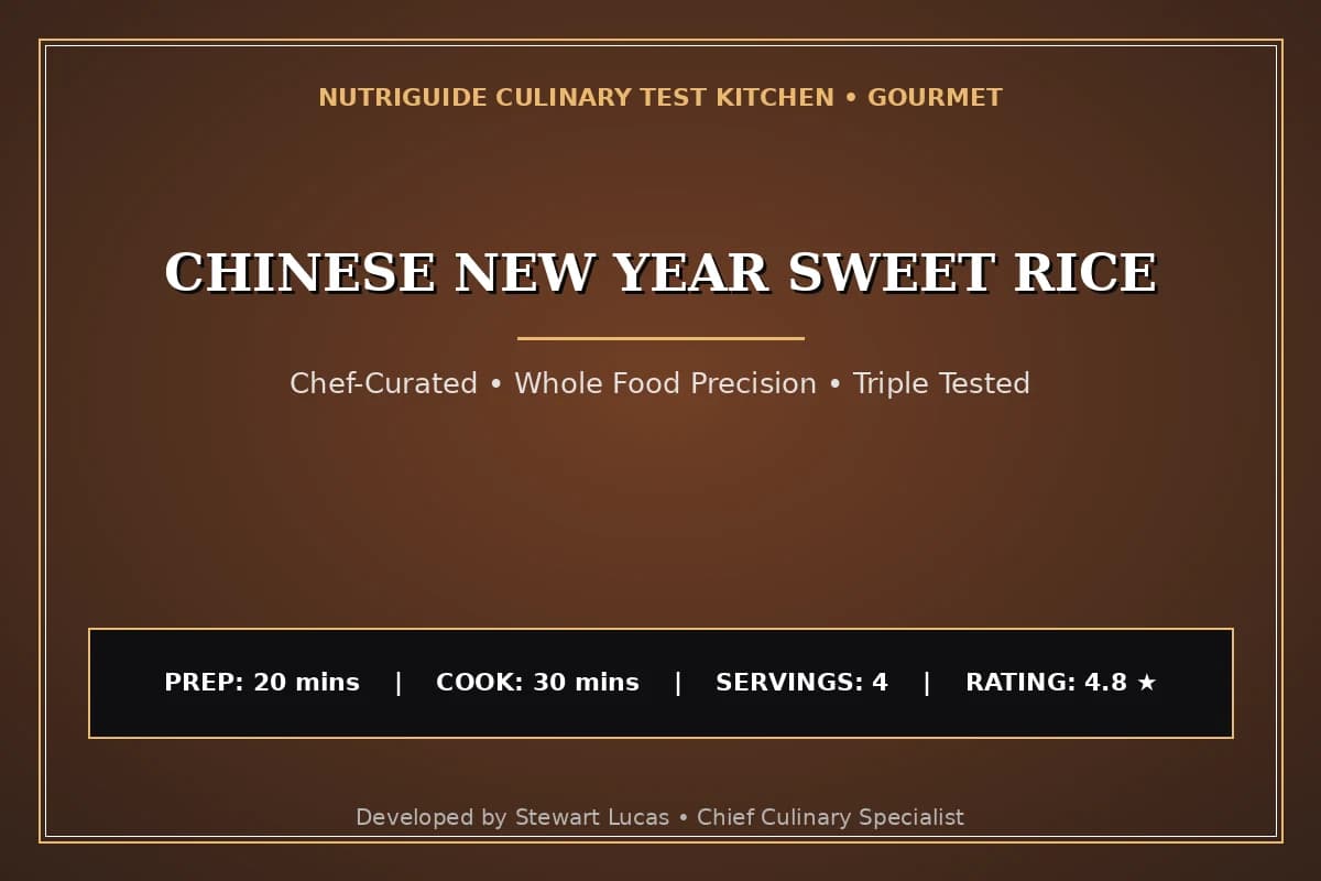 Chinese New Year Sweet Rice
