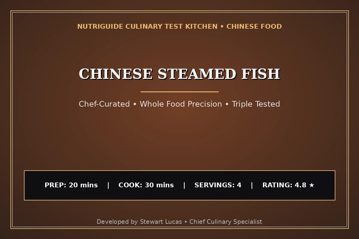 Chinese Steamed Fish