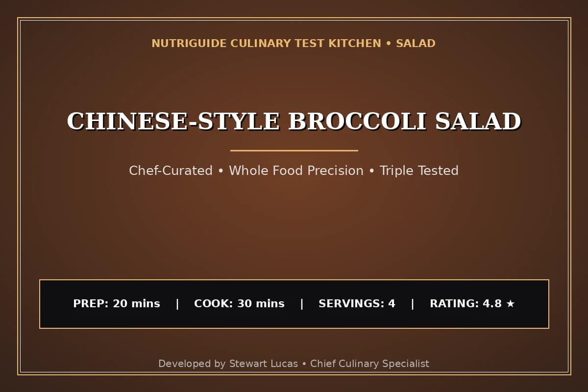 Chinese-Style Broccoli Salad