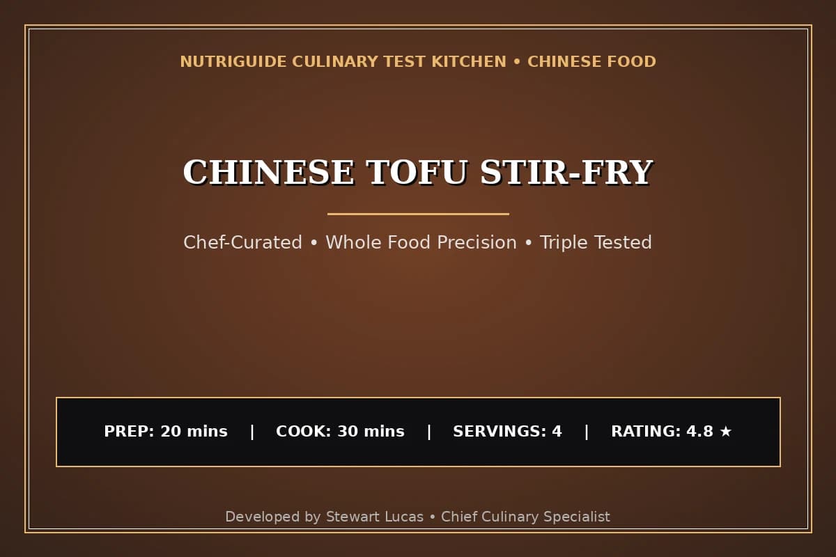 Chinese Tofu Stir-Fry