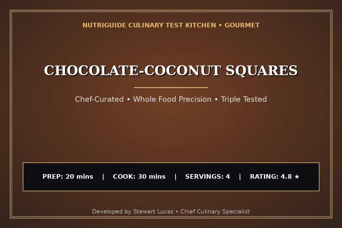Chocolate-Coconut Squares