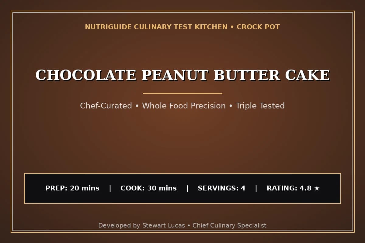 Chocolate Peanut Butter Cake
