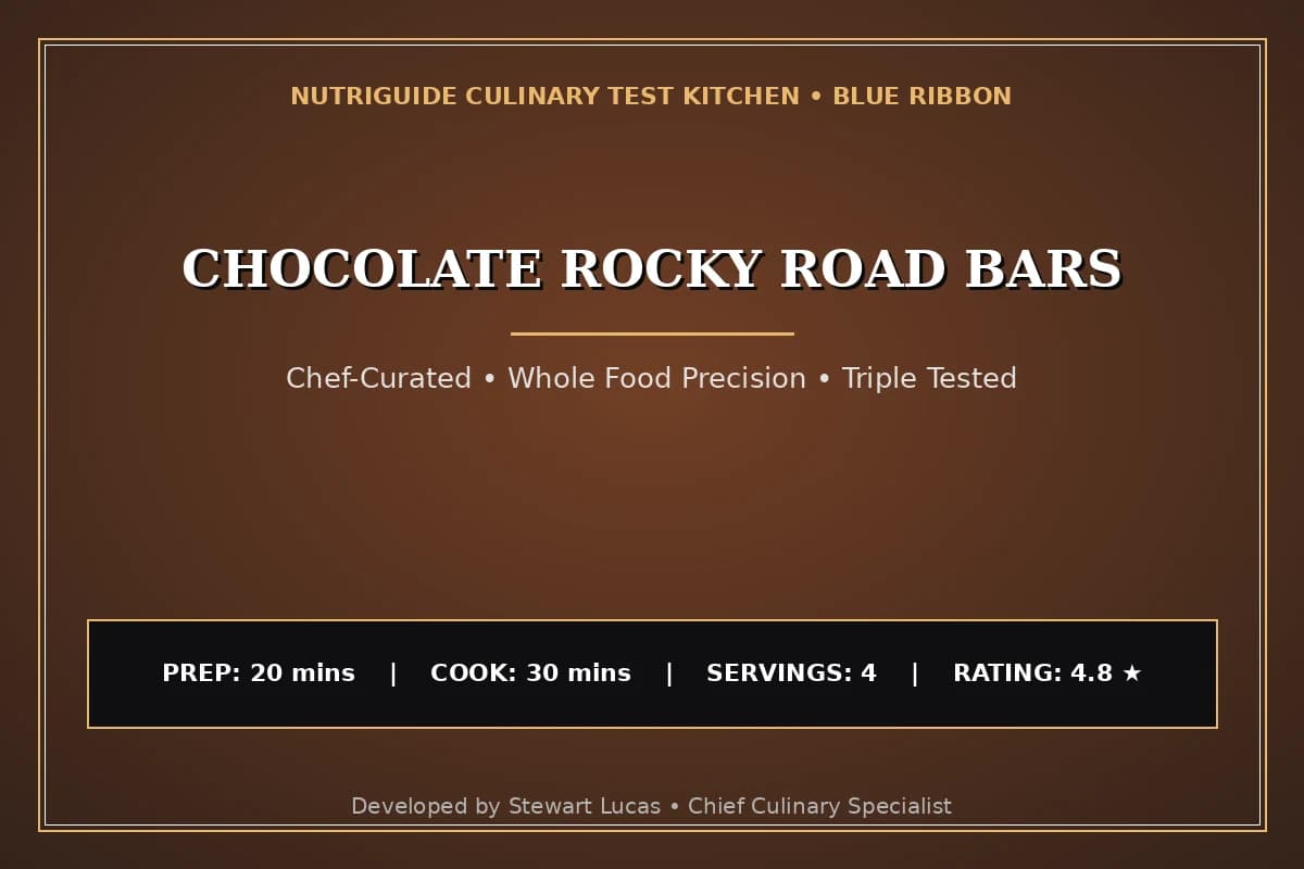 Chocolate Rocky Road Bars