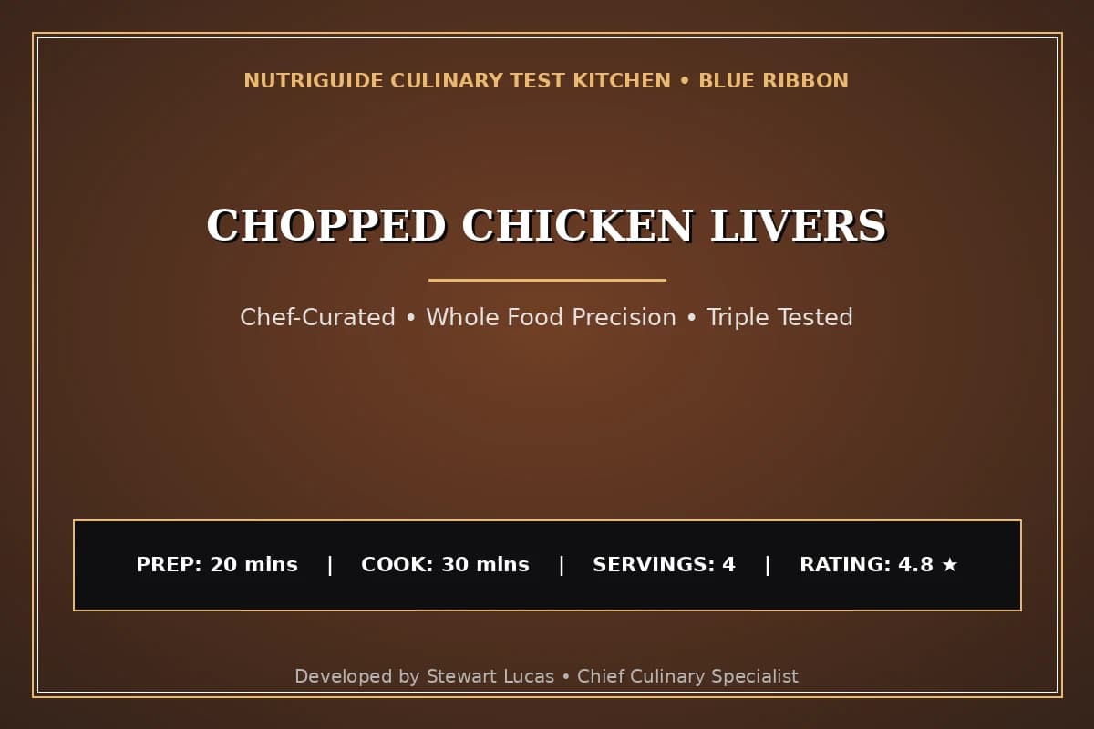Chopped Chicken Livers