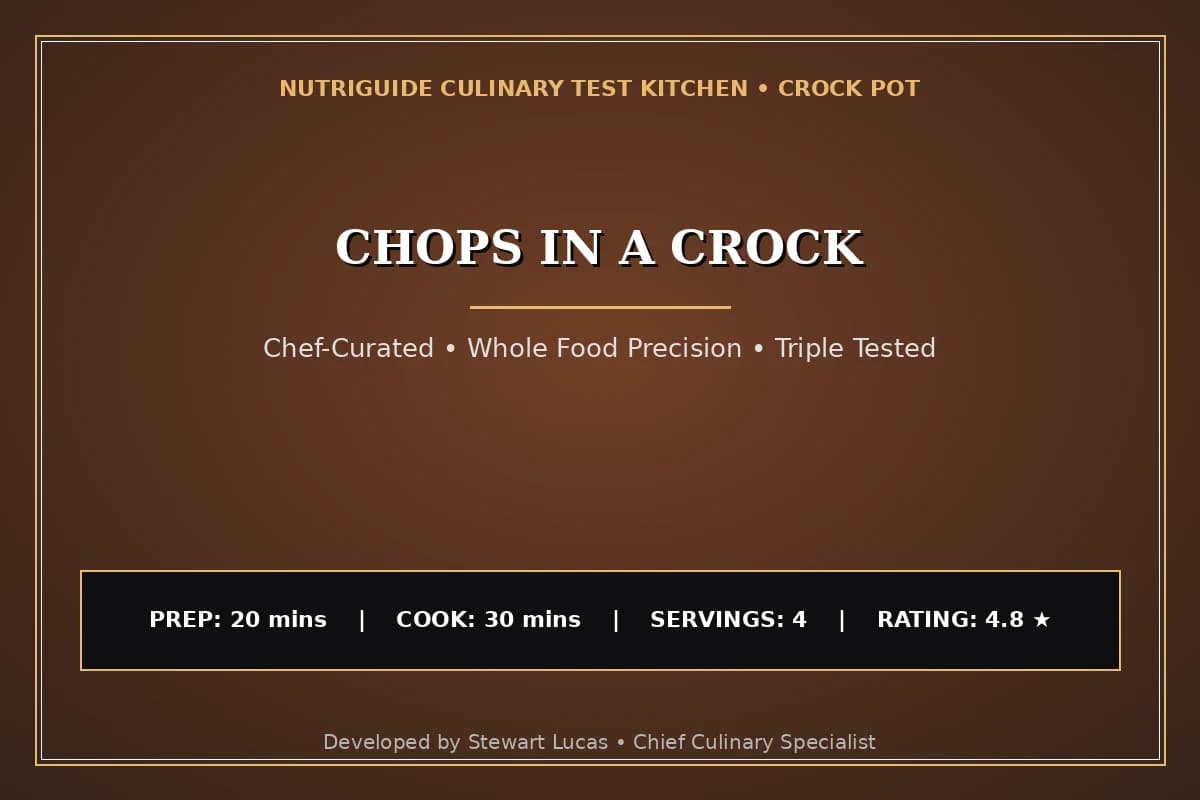 Chops In A Crock