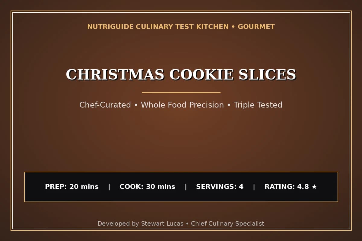 Christmas Cookie Slices