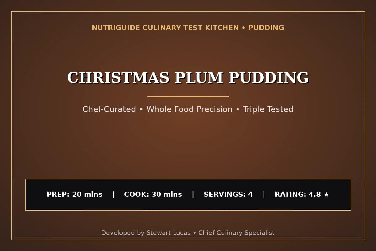 Christmas Plum Pudding