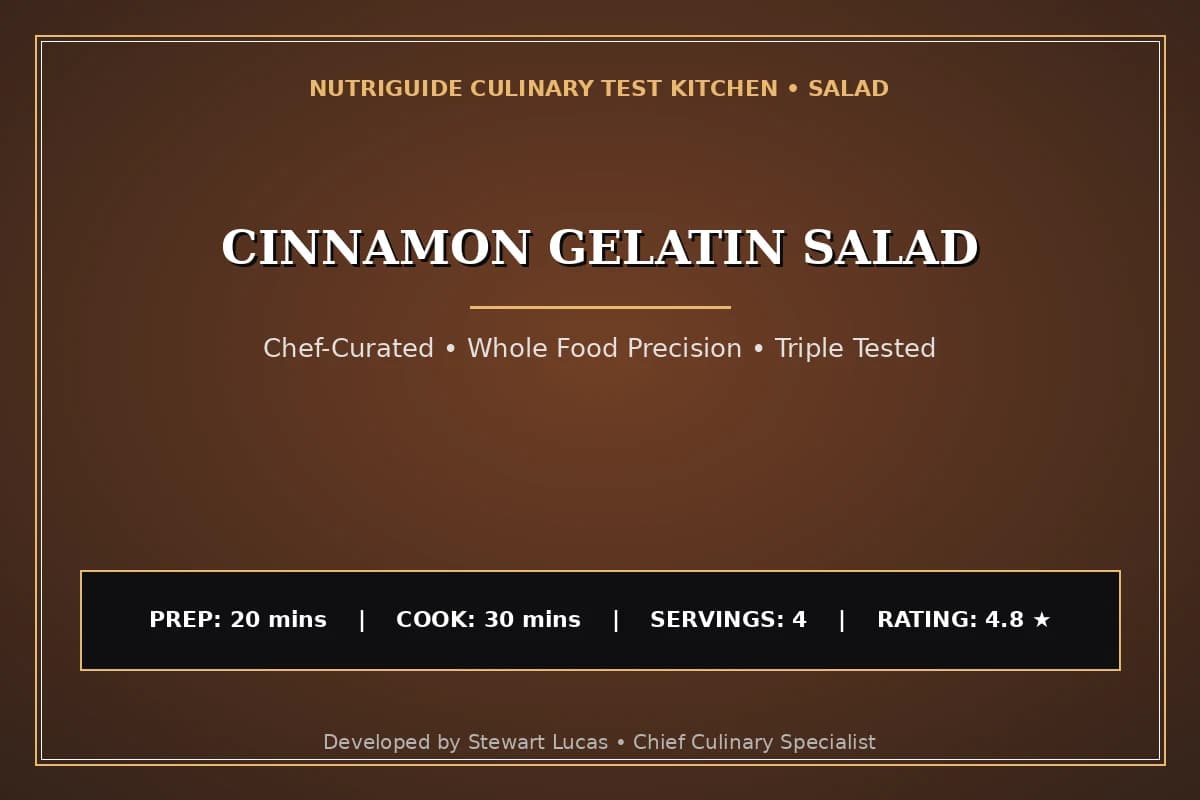 Cinnamon Gelatin Salad
