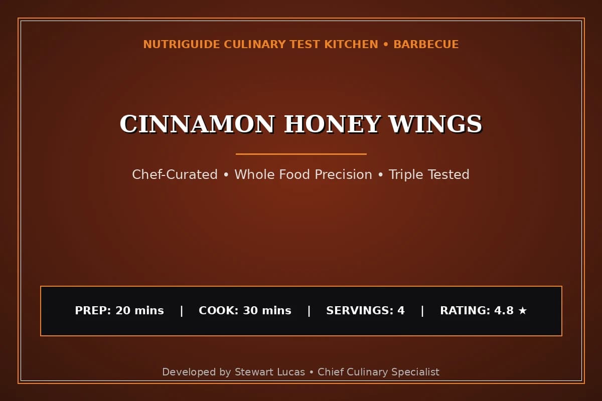 Cinnamon Honey Wings