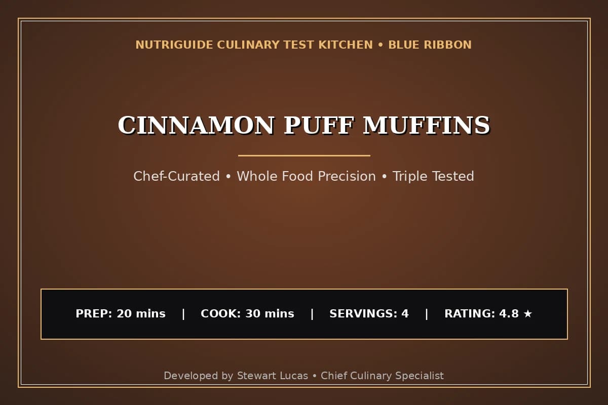 Cinnamon Puff Muffins