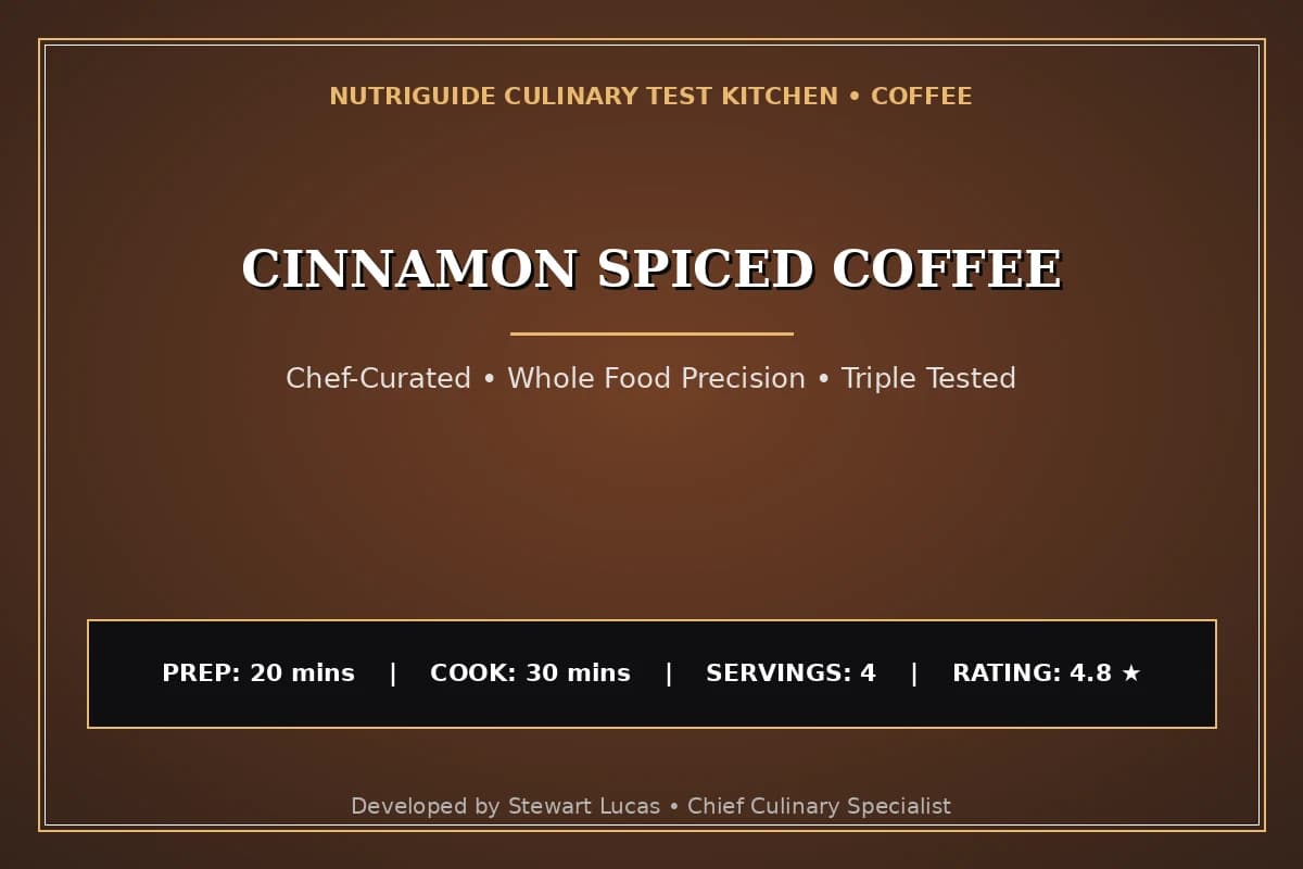 Cinnamon Spiced Coffee