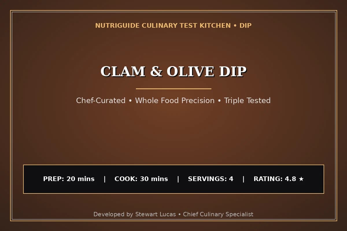 Clam & Olive Dip