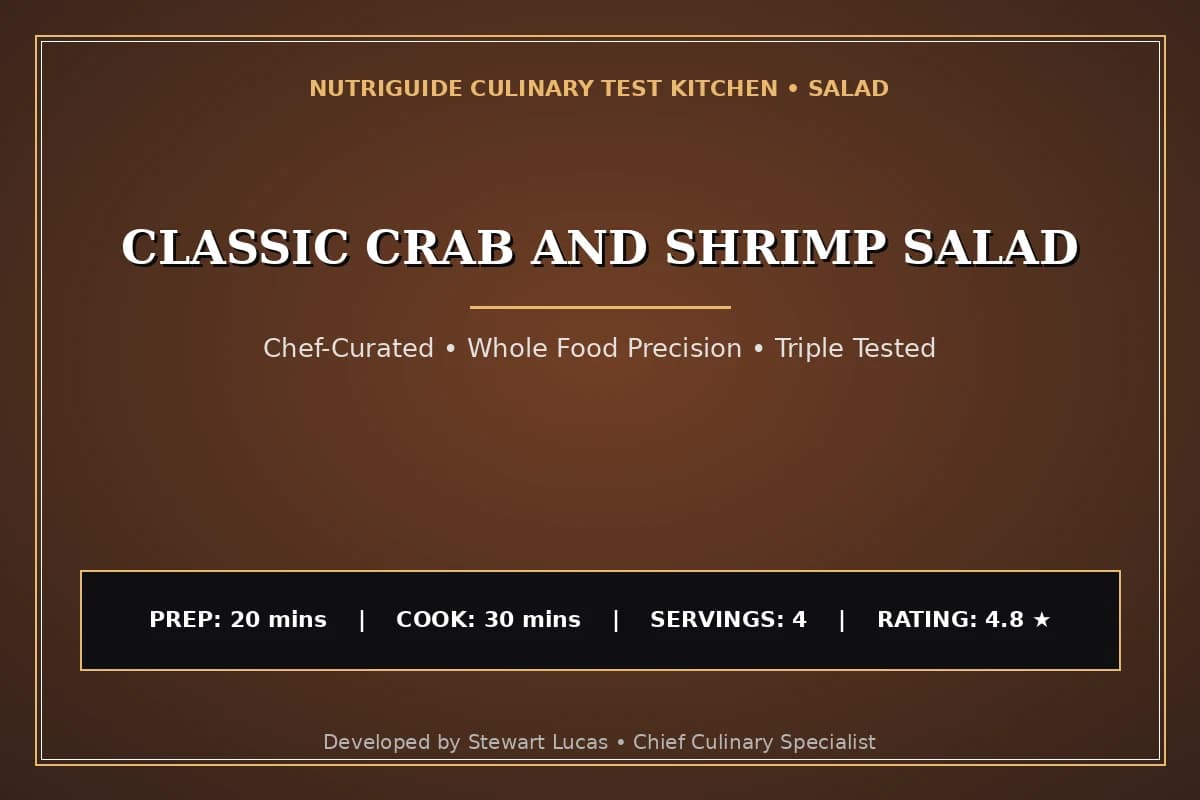 Classic Crab And Shrimp Salad