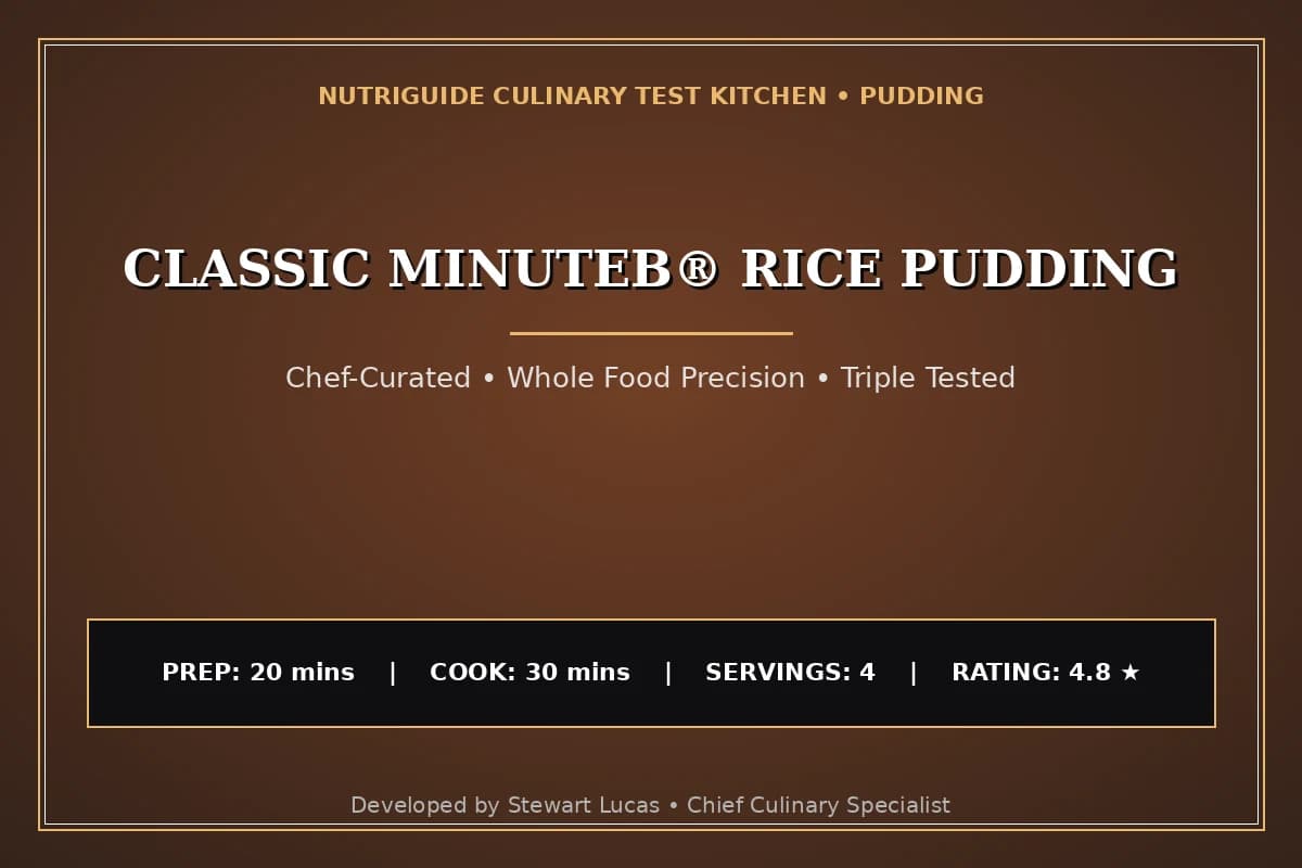 Classic Minuteв® Rice Pudding