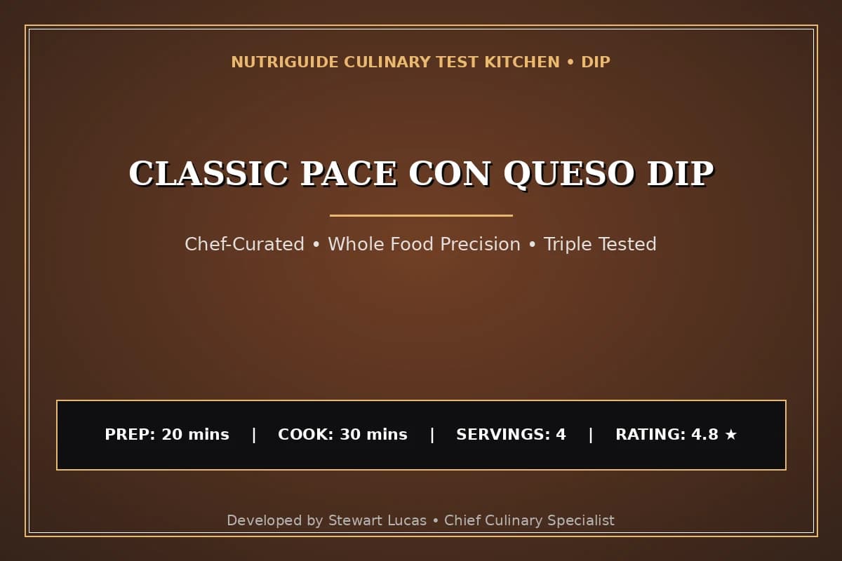 Classic Pace Con Queso Dip