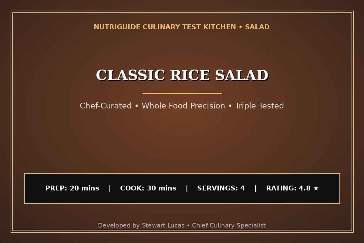 Classic Rice Salad