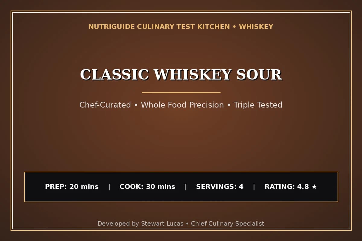 Classic Whiskey Sour