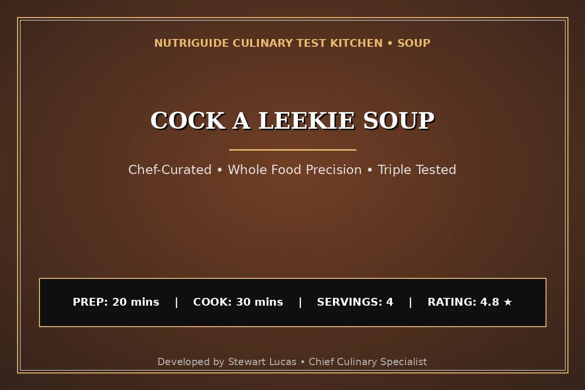 Cock A Leekie Soup