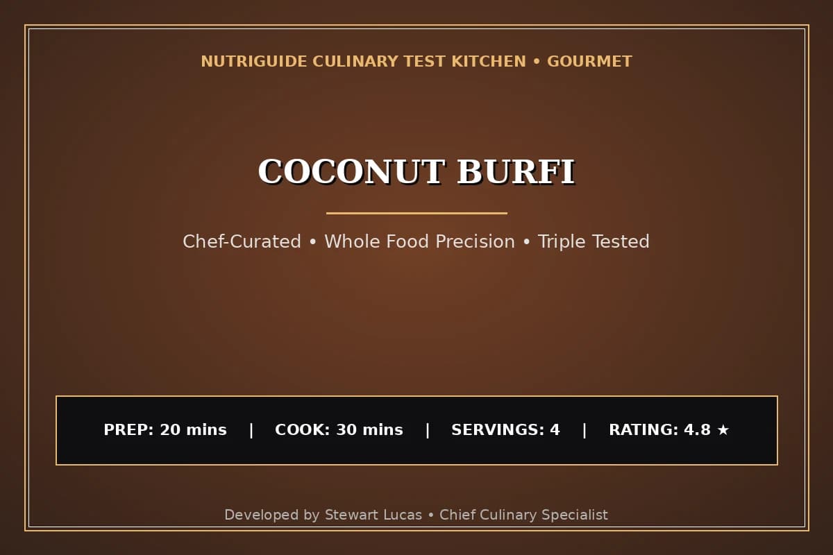 Coconut Burfi