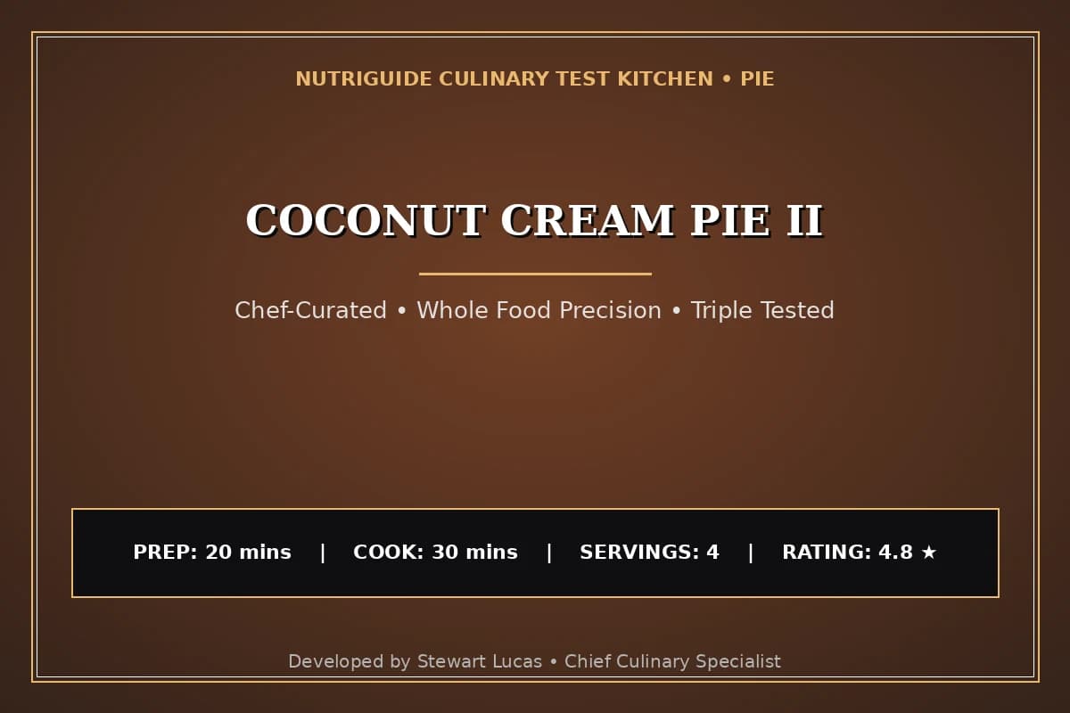 Coconut Cream Pie Ii