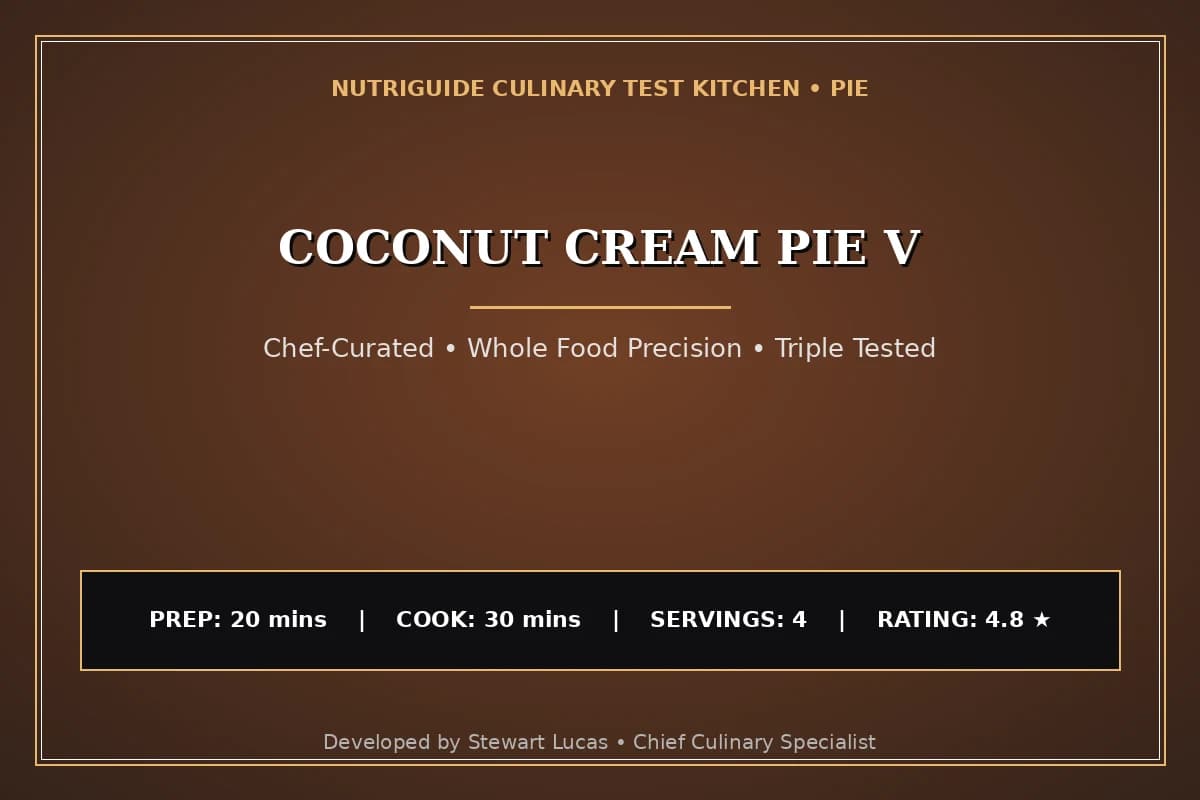 Coconut Cream Pie V